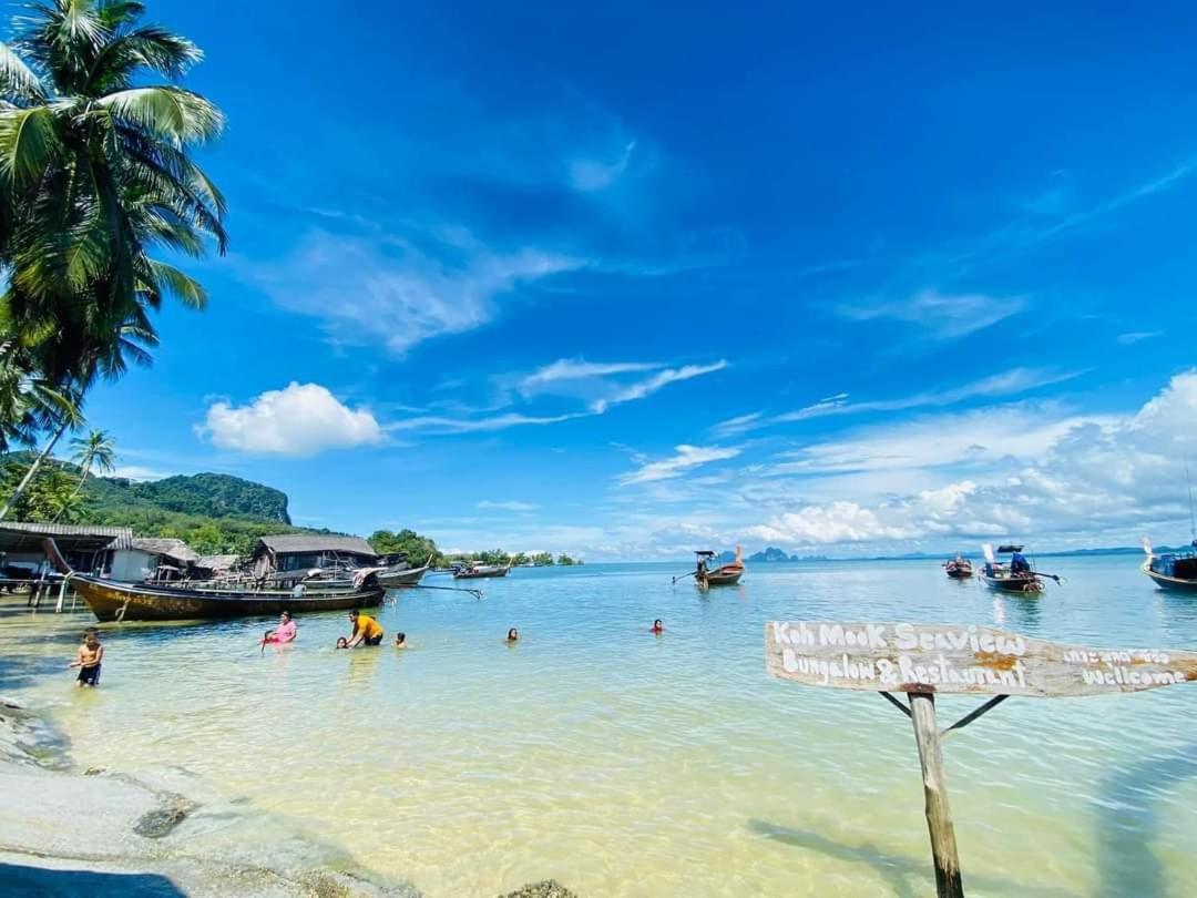 Koh Mook Sea View Bungalow Bagian luar foto