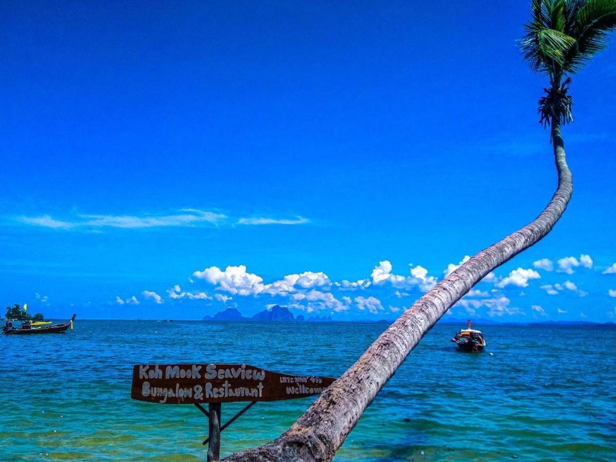Koh Mook Sea View Bungalow Bagian luar foto